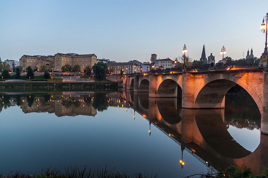 Old-town streets of Logroño